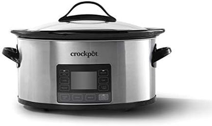 Crock-Pot MyTime 6 Quart Programmable Slow Cooker - L2V | Select Cloud Drift - LSMT