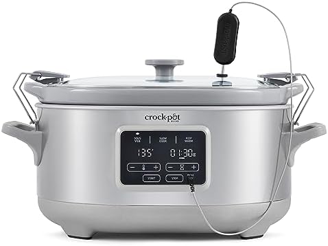 Crock-Pot 7 Quart Programmable Cook & Carry Slow Cooker - 366 | Select Moonlit Harbor - QMBW