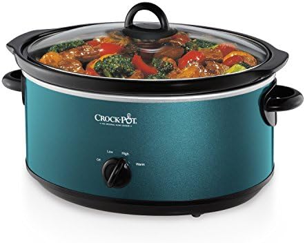 Crock-Pot 7 Quart Manual Slow Cooker – Turquoise - P2K | Series Moss Creek - SRMS
