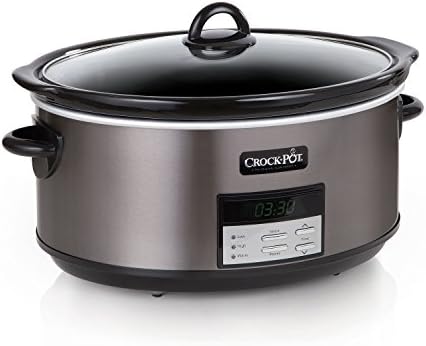 Crock-Pot 8 Quart Programmable Slow Cooker with Auto Warm - H5D | Edition Maple Hollow - FGFN