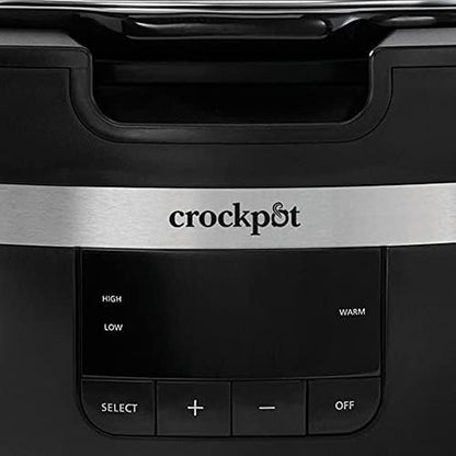 Crock-Pot Thermoshield 6 Quart Slow Cooker with Carry Handles - UNK | Select Velvet Branch - JZYH