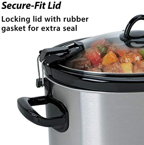 Crock-Pot Cook & Carry 6 Quart Portable Slow Cooker - MR7 | Select Winter Ridge - QNCM
