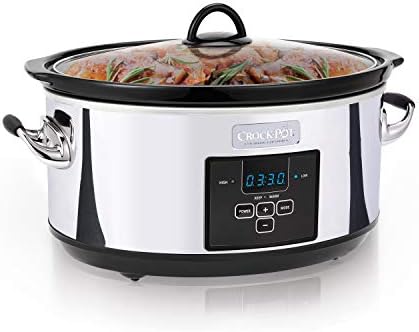 Crock-Pot 7 Quart Programmable Slow Cooker – Polished Platinum - BCU | Signature Clover Prairie - WTUM