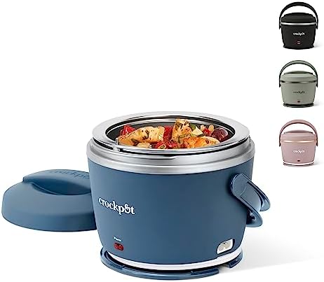 Crock-Pot Electric Lunch Box Food Warmer 20oz – Faded Blue - QBI | Collection Amber Path - HJAT