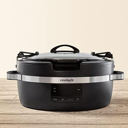 Crock-Pot Thermoshield 6 Quart Slow Cooker with Carry Handles - UNK | Select Velvet Branch - JZYH