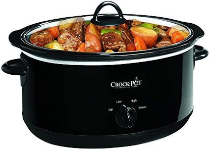 Crock-Pot 8 Quart Manual Slow Cooker – Black - MN2 | Reserve Cloud Cove - USXG