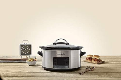 Crock-Pot MyTime 6 Quart Programmable Slow Cooker - L2V | Select Cloud Drift - EIUM