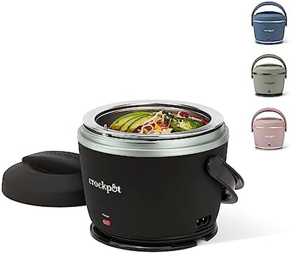 Crock-Pot Electric Lunch Box Food Warmer 20oz – Black - OI9 | Select Moss Bloom - QEYQ