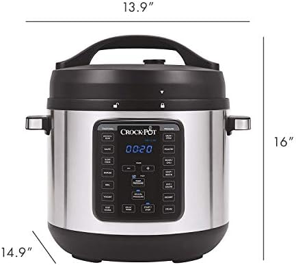 Crock-Pot 8 Quart Express Crock Multi-Use Pressure Cooker - LQD | Collection Floral Wharf - JVOP