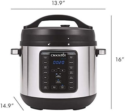 Crock-Pot 8 Quart Express Crock Multi-Use Pressure Cooker - LQD | Collection Floral Wharf - JVOP