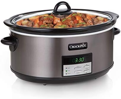 Crock-Pot 8 Quart Programmable Slow Cooker with Auto Warm - H5D | Edition Maple Hollow - FGFN