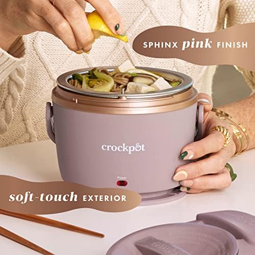Crock-Pot Electric Lunch Box Food Warmer 20oz – Blush Pink - OPA | Collection Floral Shore - UCZL