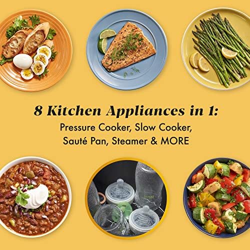 Crock-Pot 8 Quart Express Crock Multi-Use Pressure Cooker - LQD | Collection Floral Wharf - JVOP