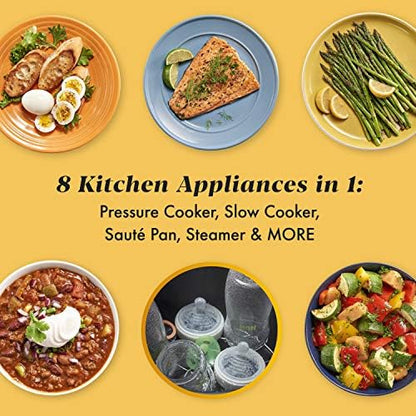 Crock-Pot 8 Quart Express Crock Multi-Use Pressure Cooker - LQD | Collection Floral Wharf - JVOP