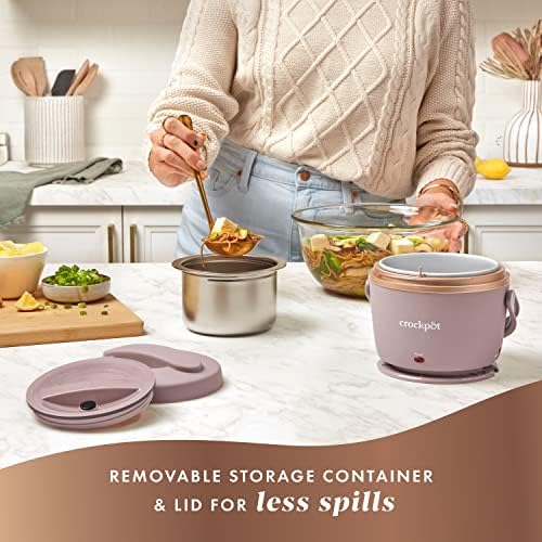 Crock-Pot Electric Lunch Box Food Warmer 20oz – Blush Pink - OPA | Collection Floral Shore - KHCW