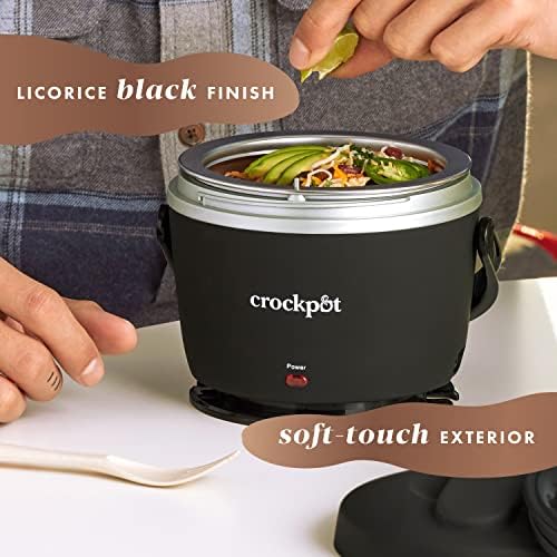 Crock-Pot Electric Lunch Box Food Warmer 20oz – Black - OI9 | Select Moss Bloom - QEYQ