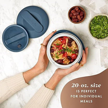 Crock-Pot Electric Lunch Box Food Warmer 20oz – Faded Blue - QBI | Collection Amber Path - HJAT
