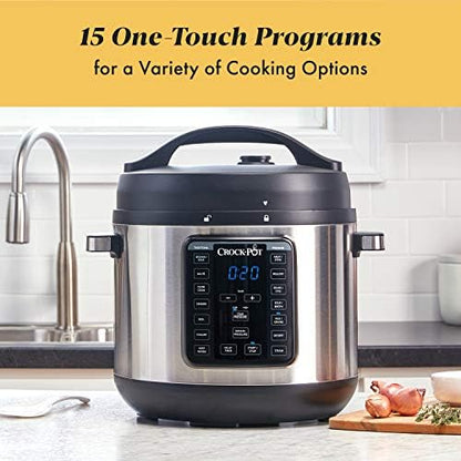 Crock-Pot 8 Quart Express Crock Multi-Use Pressure Cooker - LQD | Collection Floral Wharf - JVOP