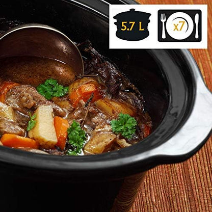 Crock-Pot Cook & Carry 6 Quart Portable Slow Cooker - MR7 | Select Winter Ridge - QNCM