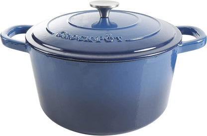 Crock-Pot 3 Quart Enameled Cast Iron Dutch Oven – Aqua - X86 | Edition Forest Market - CEHJ