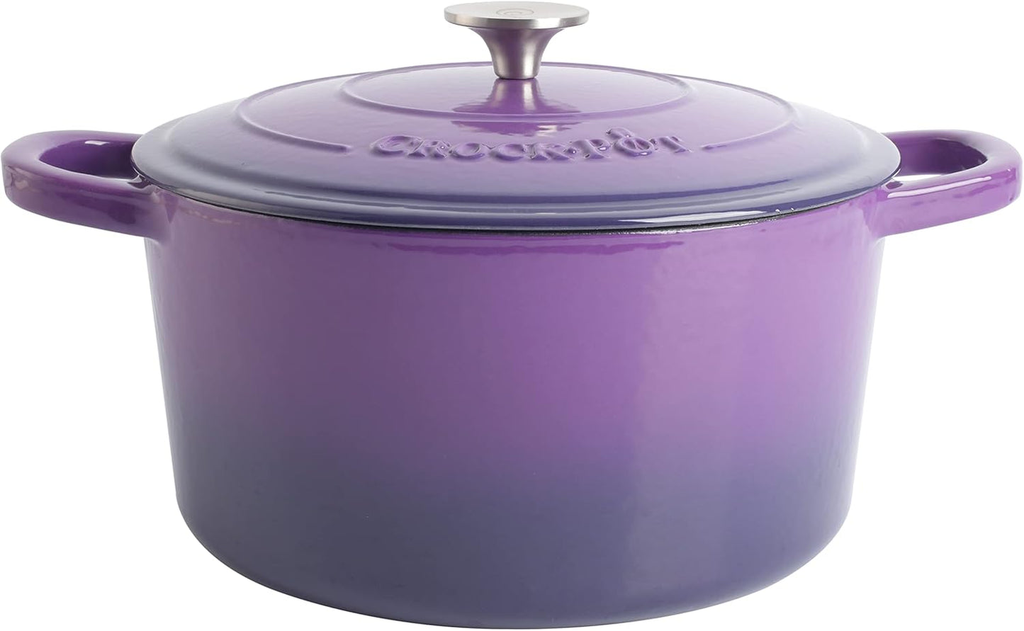 Crock-Pot 3 Quart Enameled Cast Iron Dutch Oven – Aqua - X86 | Collection Autumn Hollow - WTIF