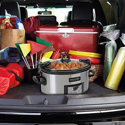 Crock-Pot Cook & Carry 6 Quart Programmable Slow Cooker - 3OK | Reserve Willow Vista - ULCT