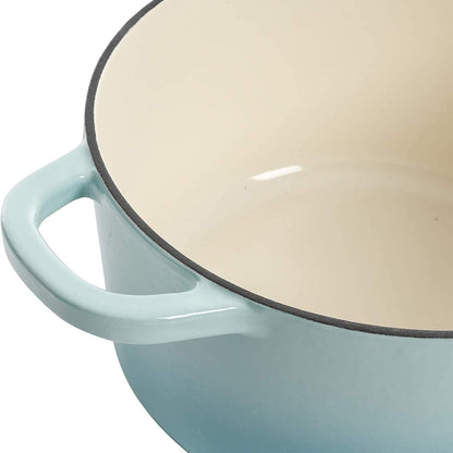 Crock-Pot 3 Quart Enameled Cast Iron Dutch Oven – Aqua - X86 | Edition Forest Market - CEHJ