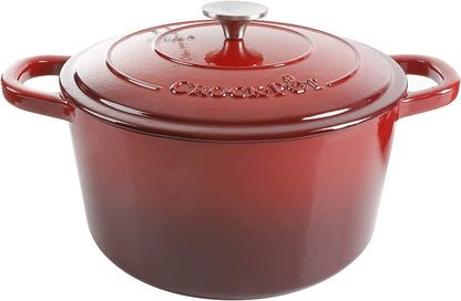 Crock-Pot 3 Quart Enameled Cast Iron Dutch Oven – Aqua - X86 | Collection Autumn Hollow - WTIF