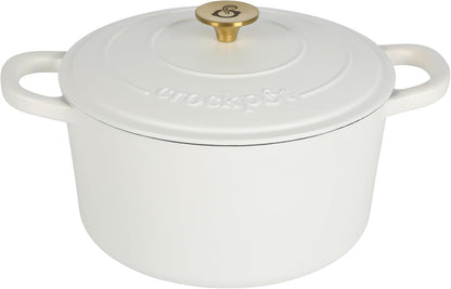 Crock-Pot 3 Quart Enameled Cast Iron Dutch Oven – Aqua - X86 | Edition Forest Market - CEHJ