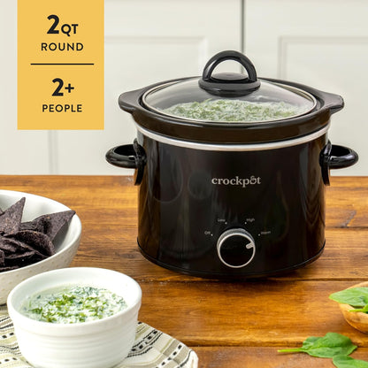 Crock-Pot 2 Quart Mini Slow Cooker – Classic Compact Cooker - OLK | Collection Stone Isle - GDJT