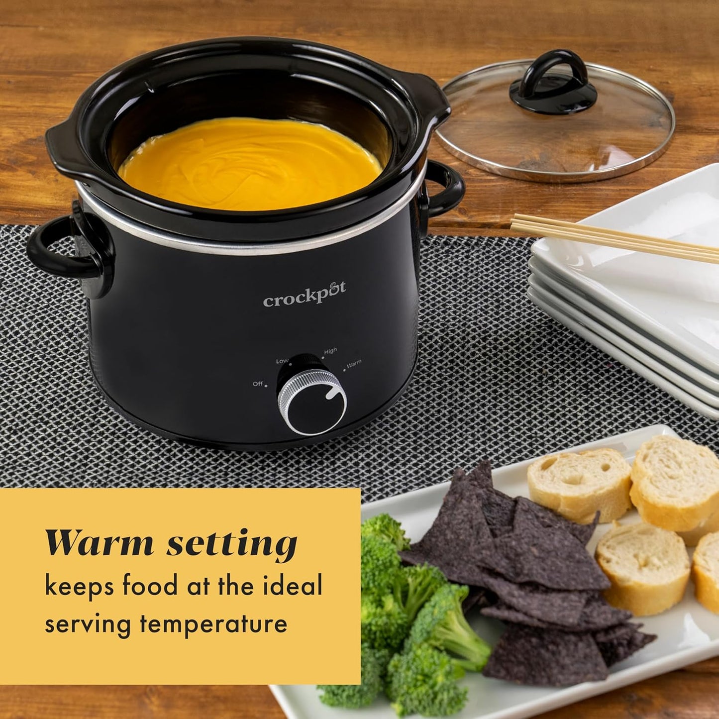 Crock-Pot 2 Quart Mini Slow Cooker – Classic Compact Cooker - OLK | Collection Stone Isle - GDJT
